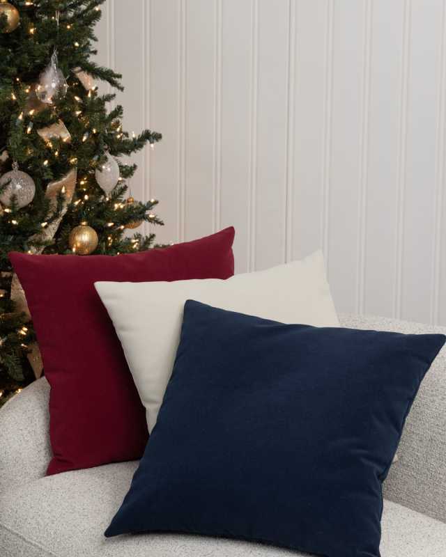 Lush Velvet Lumbar Pillow, 12" x 20"